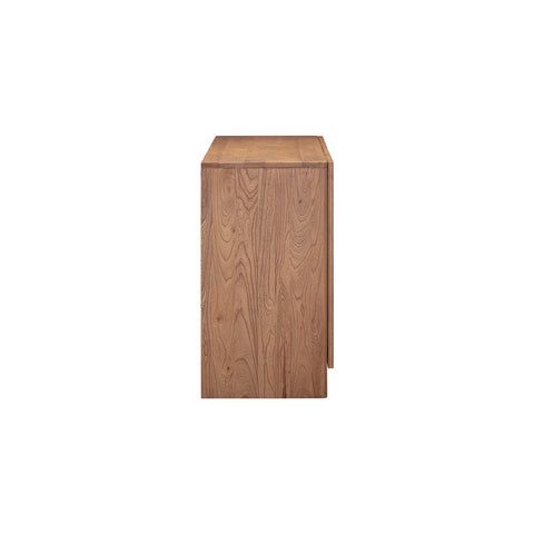 solid elm storage cabinet