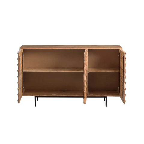 Javier acacia wood sideboard