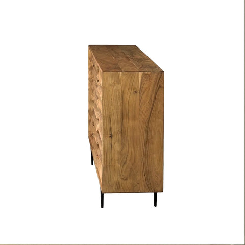 Javier acacia wood sideboard