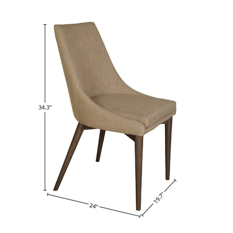 Fritz Beige - Dining Chair LH (Set Of Two)