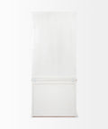 Fairview White & Medium Brown Solid Mango Wood Shelving Unit -3