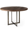 Faye 48" Medium Brown Mango Wood Dining Table -3