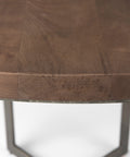 Faye 48" Medium Brown Mango Wood Dining Table -5