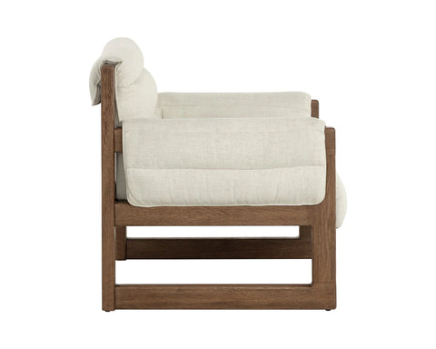 Ferguson Cream Performance Fabric Accent Chair-4