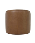 Fireside Antique Sienna Leather Swivel Accent Chair-3