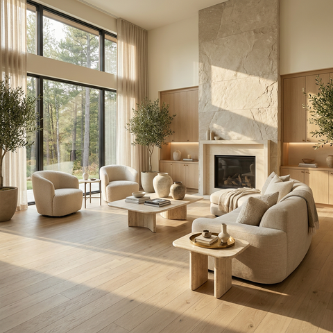 Fog Waterproof SPC 4.5mm Vinyl Flooring