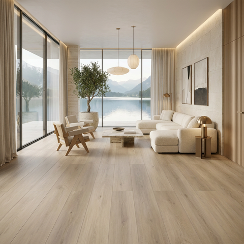 Foggy Rockies 9mm Waterproof SPC Vinyl Flooring 