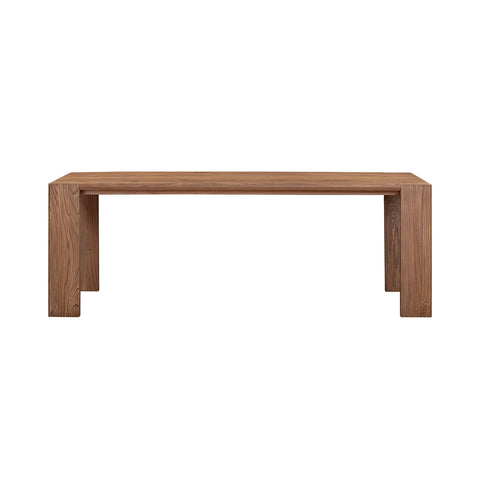 Freedom Solid Elm Wood Dining Table-2