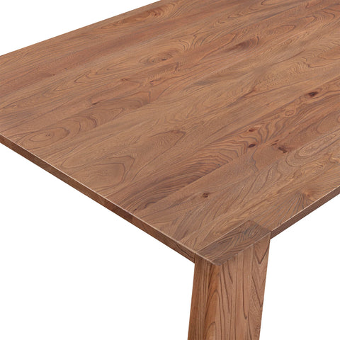 Freedom Solid Elm Wood Dining Table-4