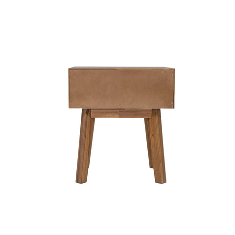Gia One Drawer Pecan - Nightstand LH