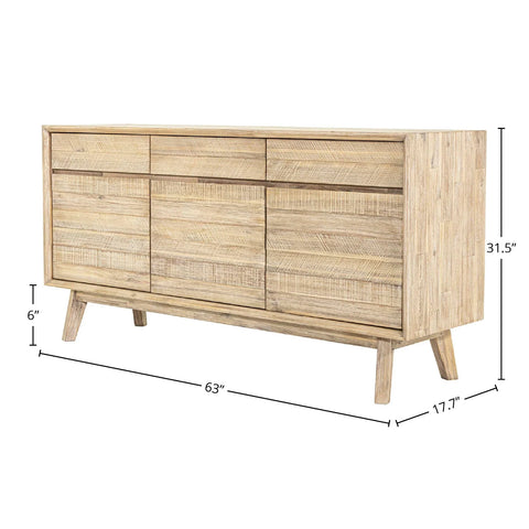 modern solid wood sideboard cabinet