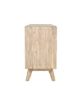 solid acacia wood storage cabinet