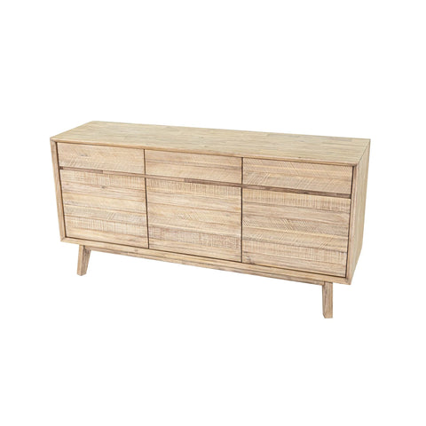 solid acacia wood storage cabinet