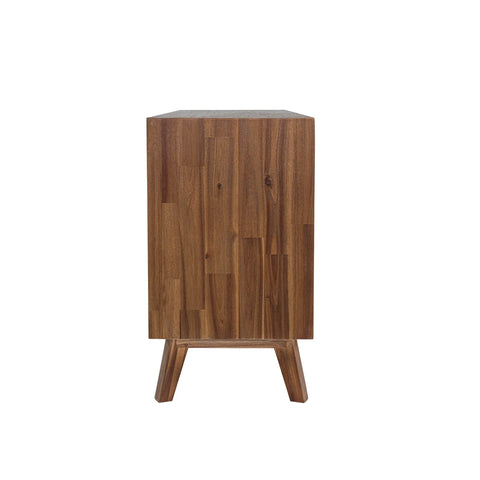 Gia Pecan Six Drawer - Dresser LH