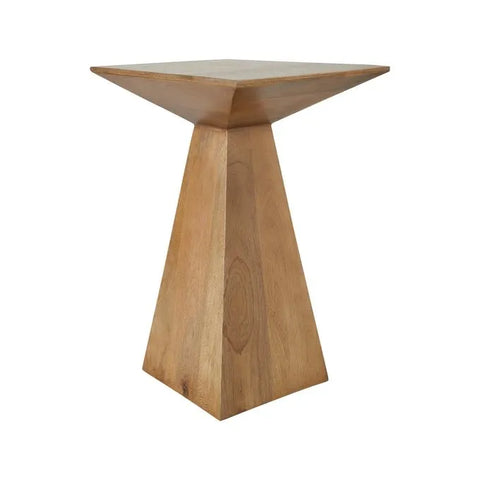 Garnett Light Brown Mango Wood End Table-1