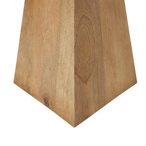 Garnett Light Brown Mango Wood End Table-3