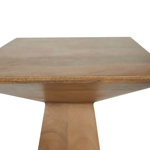 Garnett Light Brown Mango Wood End Table-5