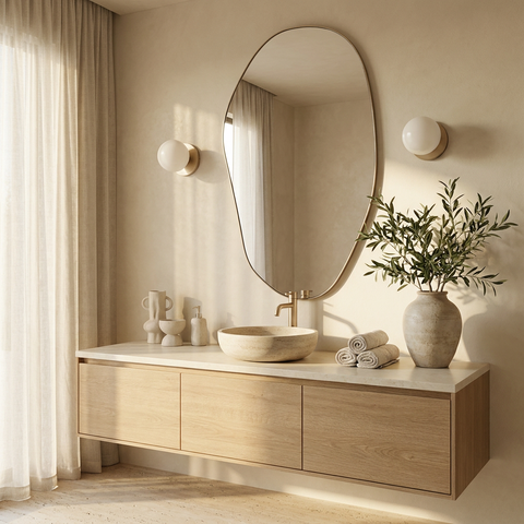 Gatella Modern Wall Mirror - Renwil