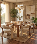 Genesis Solid Mango Wood Dining Table
