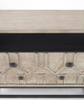 Genevieve I Light Brown 3-Drawer Accent Cabinet-6