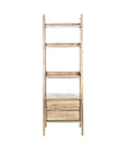 Gia Driftwood Solid Acacia Wood Modular Bookcase-2