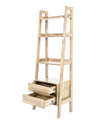 Gia Driftwood Solid Acacia Wood Modular Bookcase-3