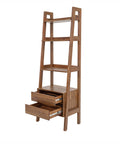 Gia Pecan Solid Acacia Wood Modular Bookcase-3