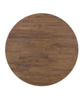Gia Solid Acacia Wood Round Dining Table-3