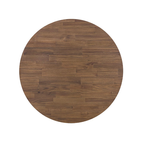 Gia Solid Acacia Wood Round Dining Table-3