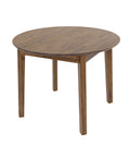 Gia Solid Acacia Wood Round Dining Table-4
