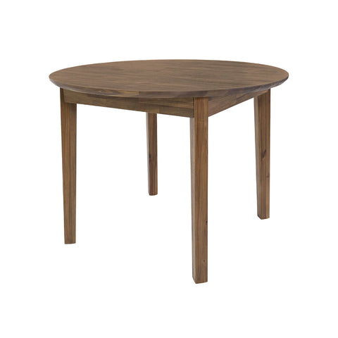Gia Solid Acacia Wood Round Dining Table-6