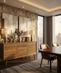 solid wood sideboard cabinet