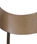 Gibson Black Modern Leather Counter Stool-5