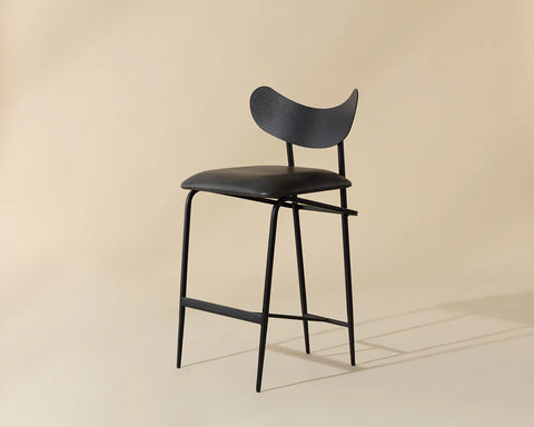 Gibson Portabella Modern Faux Leather Counter Stool-1