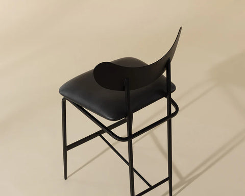 Gibson Portabella Modern Faux Leather Counter Stool-2