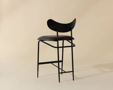 Gibson Portabella Modern Faux Leather Counter Stool-3