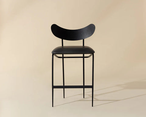 Gibson Portabella Modern Faux Leather Counter Stool-5