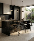Gibson Portabella Modern Faux Leather Counter Stool