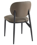 Gideon Stone Modern Faux Leather Dining Chair -2