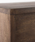 Glenn Dark Brown Mango Wood Accent Cabinet -5
