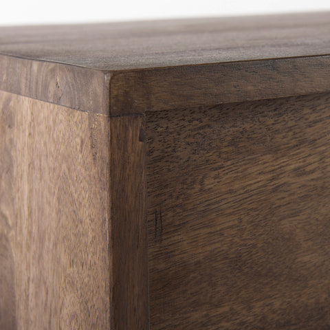 Glenn Dark Brown Mango Wood Accent Cabinet -5