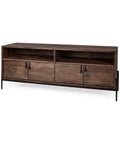 Glenn IV Dark Brown Mango Wood Media Console -1