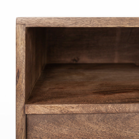 Glenn IV Dark Brown Mango Wood Media Console -5