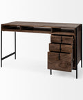 Glenn Solid Mango Wood Desk-2