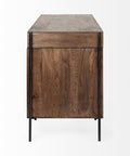 Glenn Solid Mango Wood Desk-4
