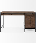Glenn Solid Mango Wood Desk-5
