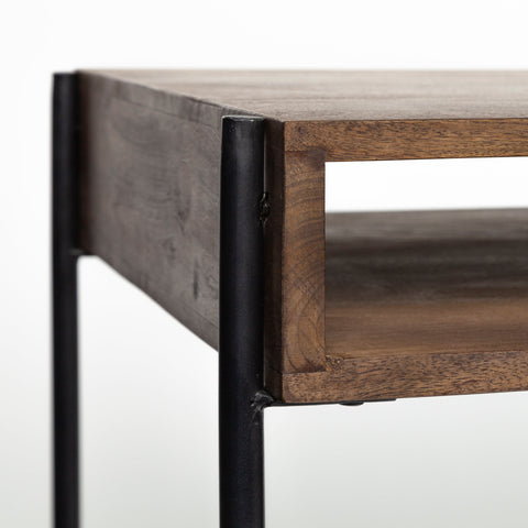 Glenn Solid Mango Wood Desk-6