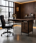Glenn Solid Mango Wood Desk
