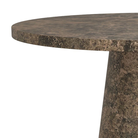 Godiva Grey Stone Look Round Dining Table-2