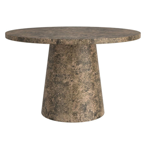 Godiva Grey Stone Look Round Dining Table